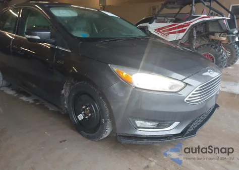 2016 Ford Focus Titanium from USA, damaged, VIN 1FADP3N26GL326215